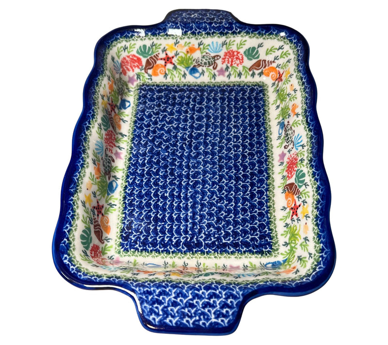 Lidia's Polish Pottery Medium Ada Baker — View 2