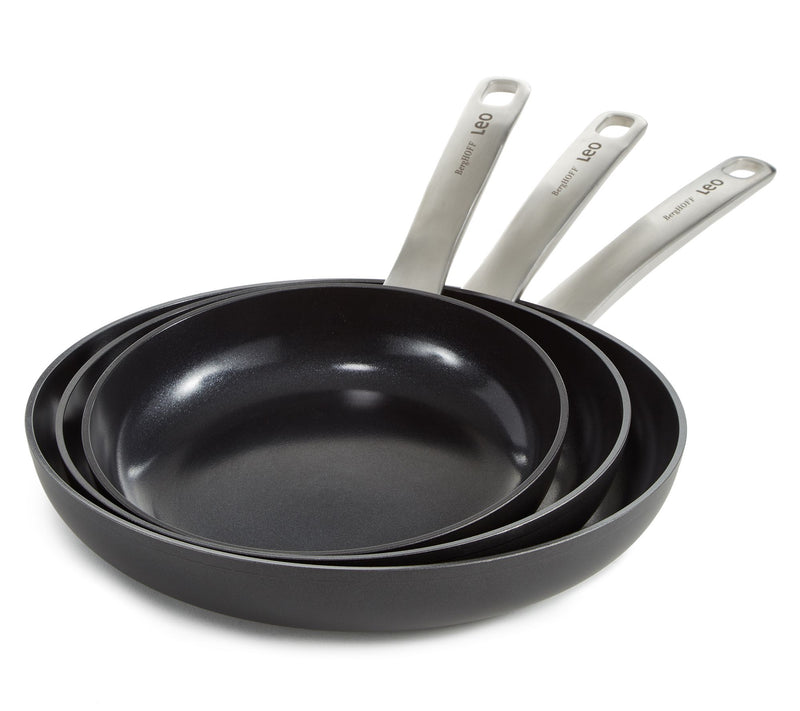 BergHOFF Graphite 3Pc Non-stick Ceramic SkilletSet — View 5