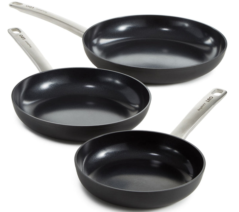 BergHOFF Graphite 3Pc Non-stick Ceramic SkilletSet — View 3
