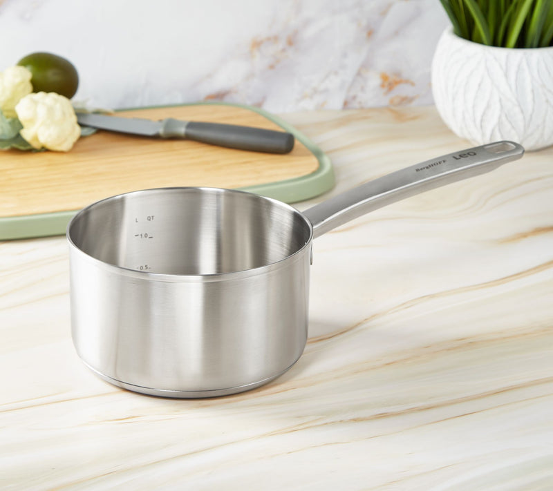 BergHOFF Graphite 18/10 Stainless Steel Saucepan — View 3