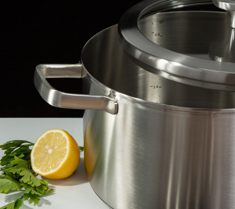 BergHOFF Graphite 3Pc 18/10 Stainless Steel Steamer Set — View 5