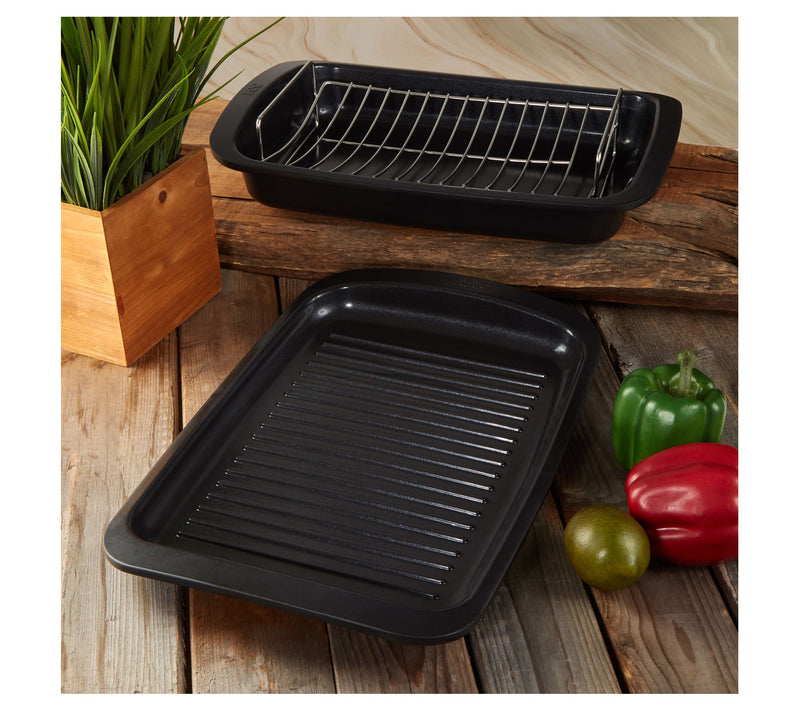 BergHOFF Graphite 3Pc Non-stick Specialty Cookw are Set — View 3
