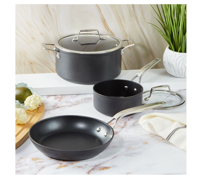 BergHOFF Essentials Hard Anodized 5-pc CookwareStarter Set — View 4