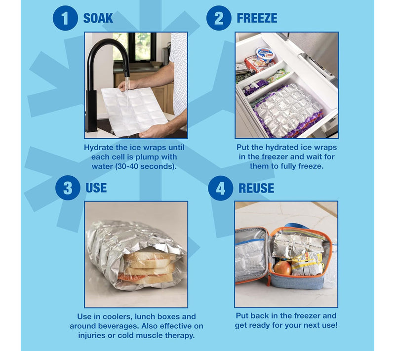 Chillz Set of 20 Reusable Ice Wraps — View 8