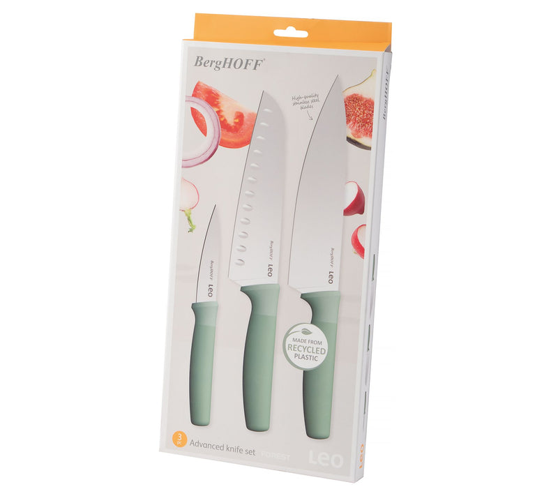 BergHOFF Forest Stainless Steel 3Pc Advanced Knife Set — View 8