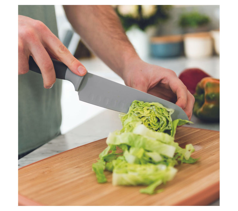 BergHOFF Balance Non-stick Stainless Steel Santoku Knife 6.75" — View 3