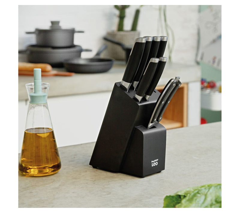 BergHOFF Graphite Stainless Steel 6Pc Knife Block Set — View 8