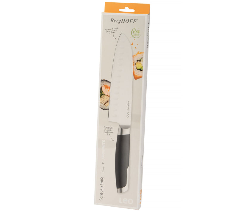 BergHOFF Graphite Stainless Steel Santoku Knife7" — View 9