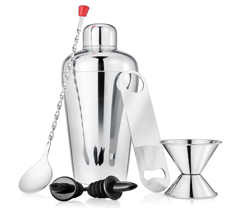 Nutrichef 7 Pcs. Bartender Set - Drink Mixer w/Tools — Main view