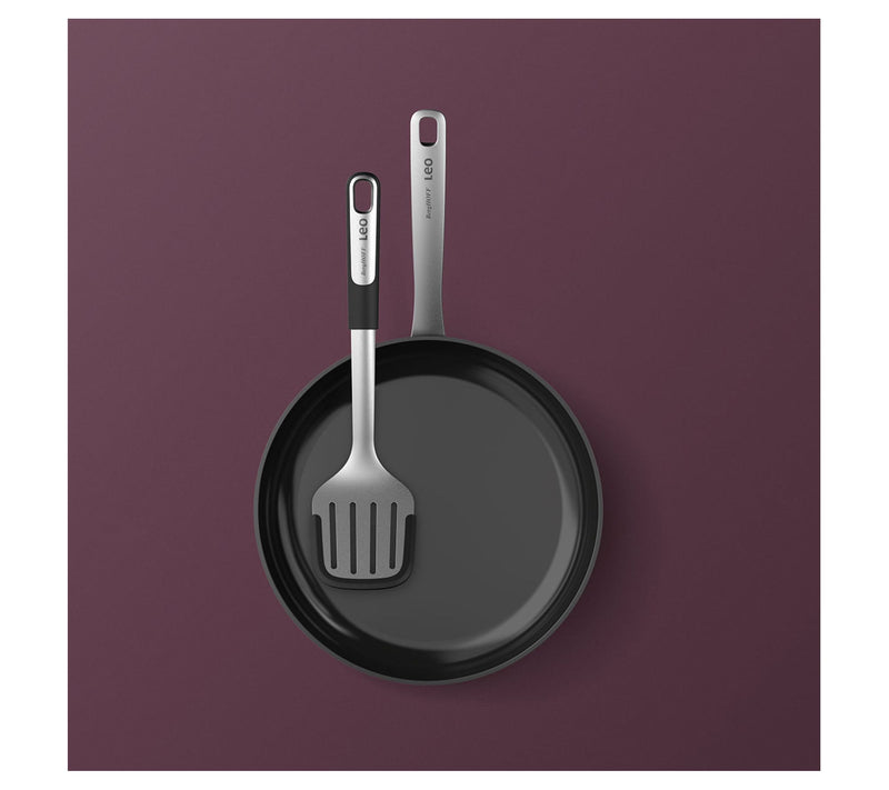 BergHOFF Graphite 3Pc SS Utensil Set with Cover, Recycled — View 6