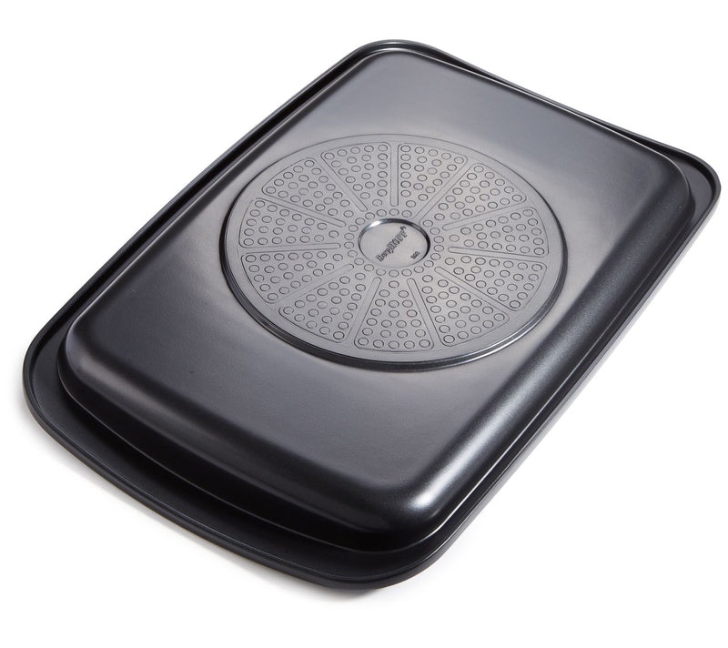 BergHOFF 16.5" Graphite Cast Aluminum Roaster with Rack — View 3