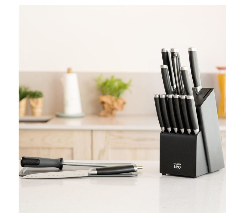 BergHOFF Graphite Stainless Steel 13Pc Knife Block Set — View 8