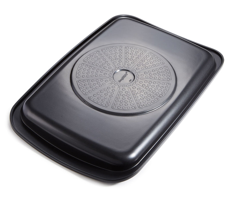 BergHOFF  12.75" Graphite Cast Aluminum Teppanyaki Grill Plate — View 2