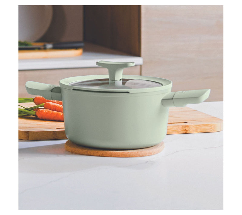 BergHOFF  5.8- Quart Balance Non-stick CeramicStock Pot — View 4