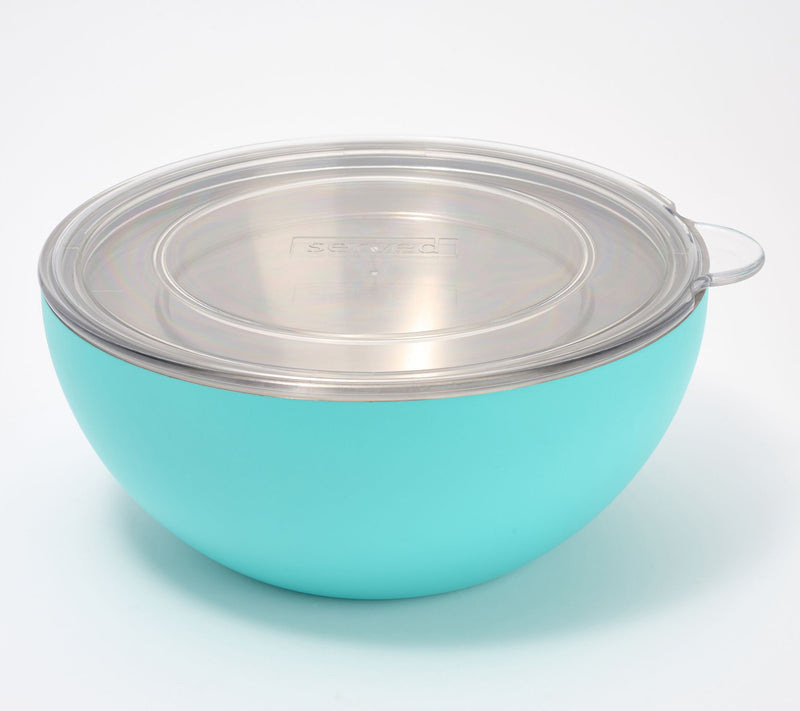 served Vacuum-Insulated Large 3Q  Sterling Servng Bowl — Main view