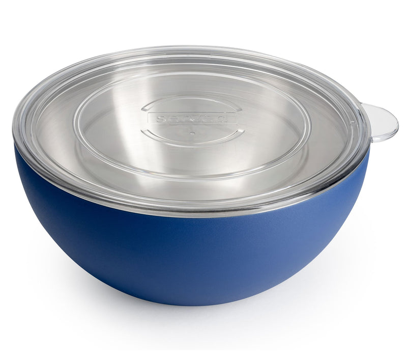 served Vacuum-Insulated Large 3Q  Sterling Servng Bowl — View 12