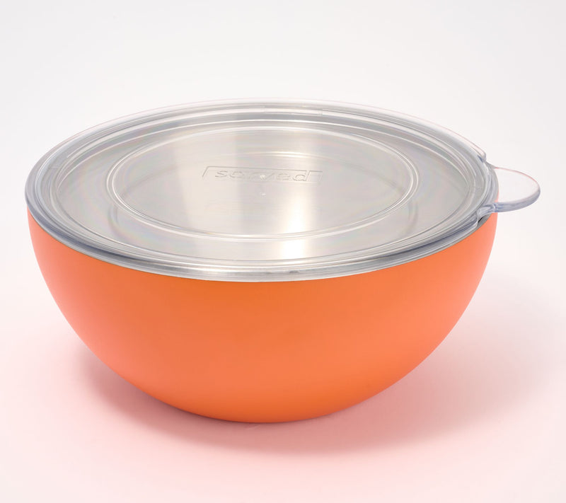 served Vacuum-Insulated Large 3Q  Sterling Servng Bowl — View 13