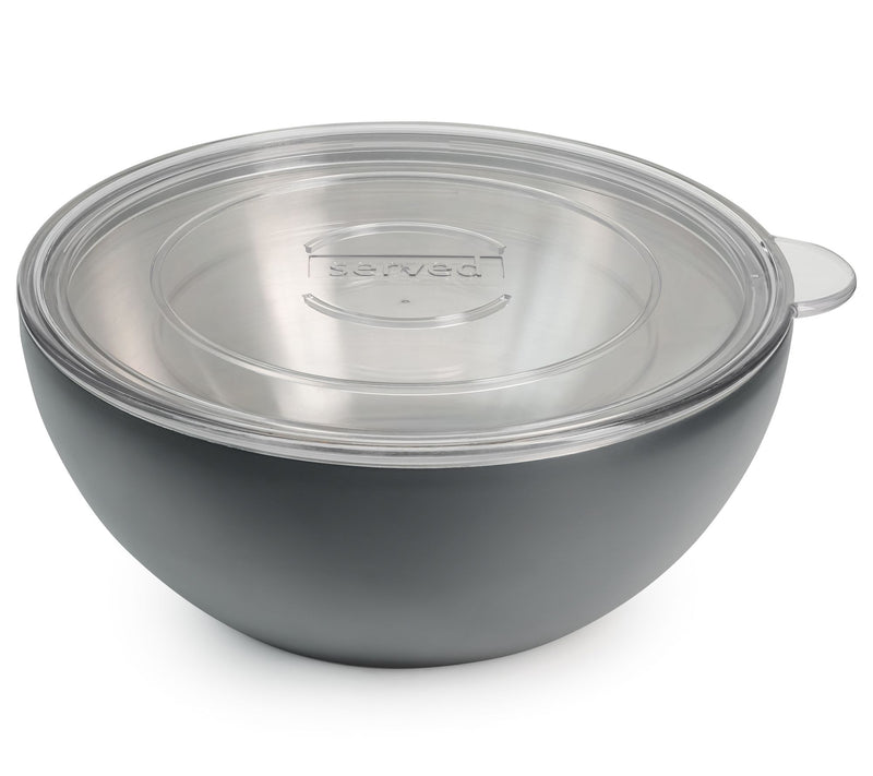 served Vacuum-Insulated Large 3Q  Sterling Servng Bowl — View 14