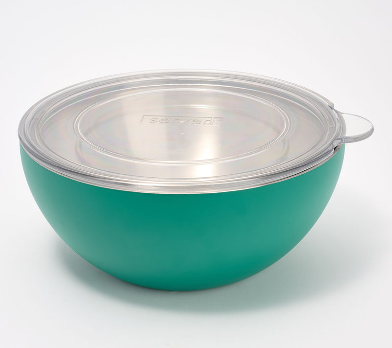 served Vacuum-Insulated Large 3Q  Sterling Servng Bowl — View 17