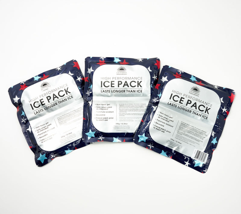 California Innovations S/3 Resuable Printed Ice Packs — View 9