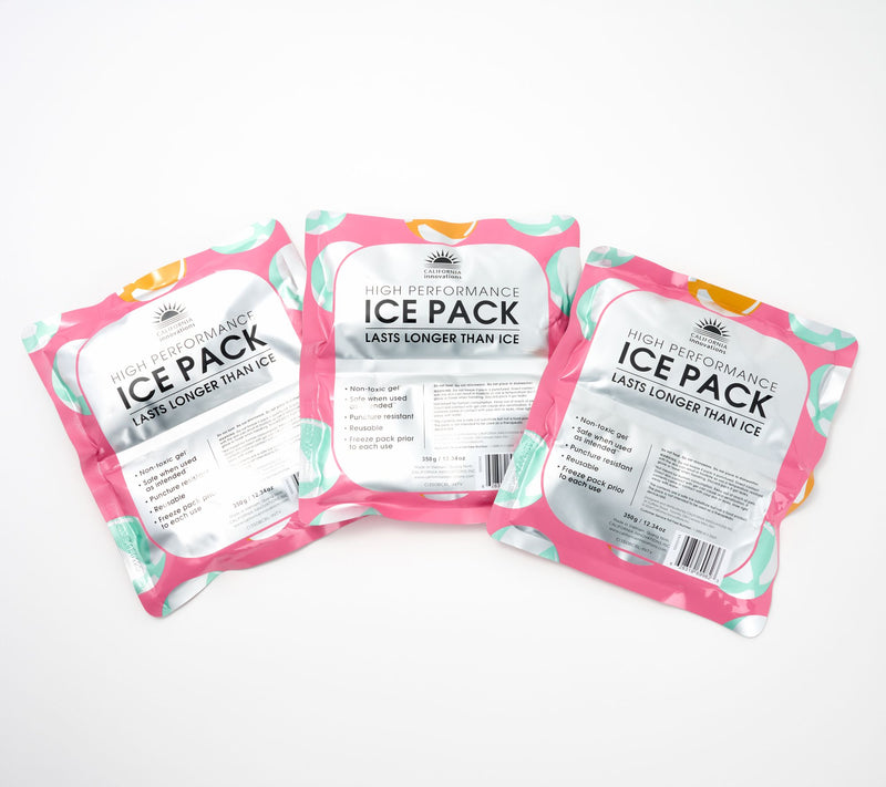 California Innovations S/3 Resuable Printed Ice Packs — View 3