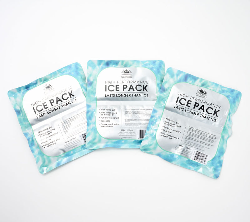 California Innovations S/3 Resuable Printed Ice Packs — Main view
