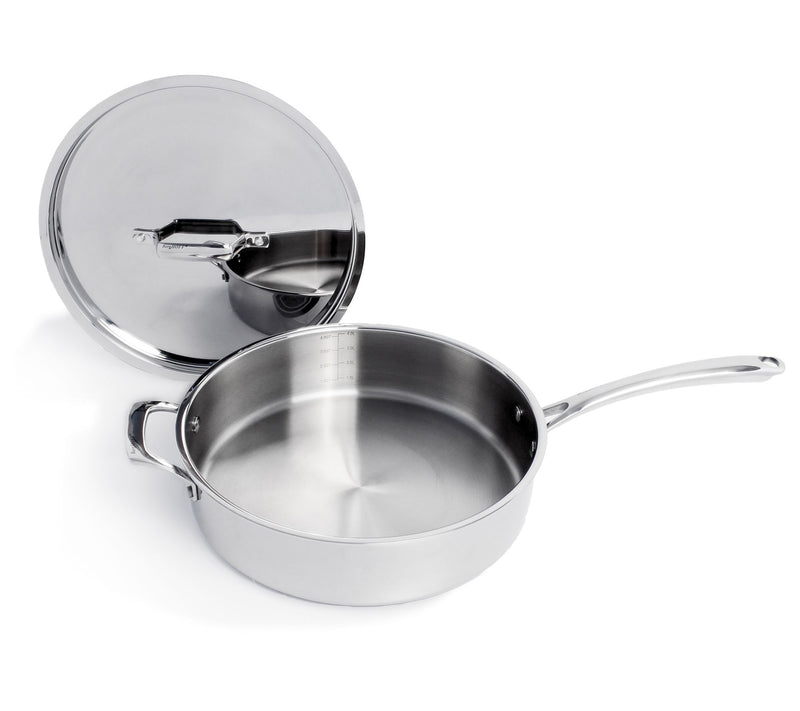 BergHOFF Professional Tri-Ply 18/10 SS 11" Saute Pan, 4.6qt. — View 4