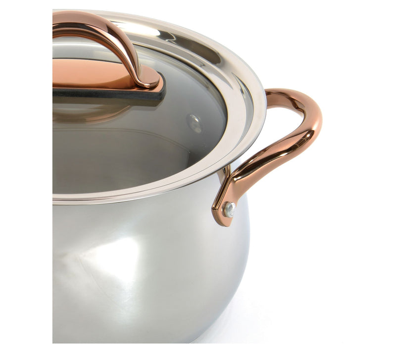 BergHOFF Ouro Gold 3Pc 18/10 SS Cook Set, Roseold Handles — View 7
