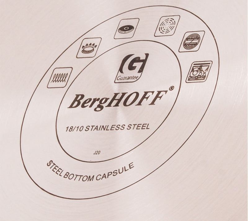 BergHOFF Ouro Gold 5Pc 18/10 SS Starter Set, Rose Gold Handles — View 7
