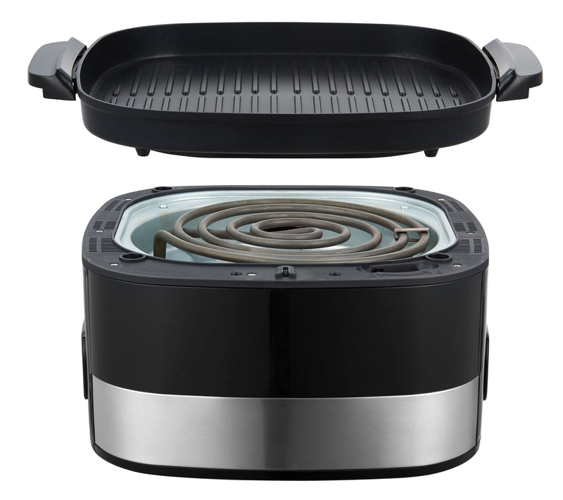 Salton 5.8 Quart Flip & Cook Air Fryer,Grill & Dehydrator — View 5