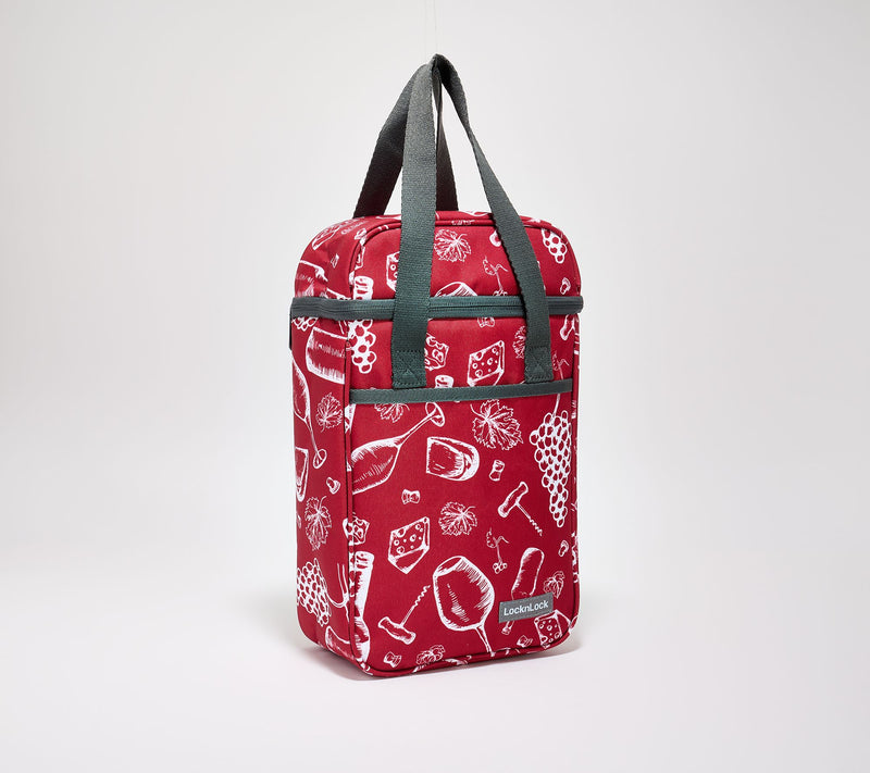 LocknLock Insulated 2-Bottle Wine Carrier — View 16
