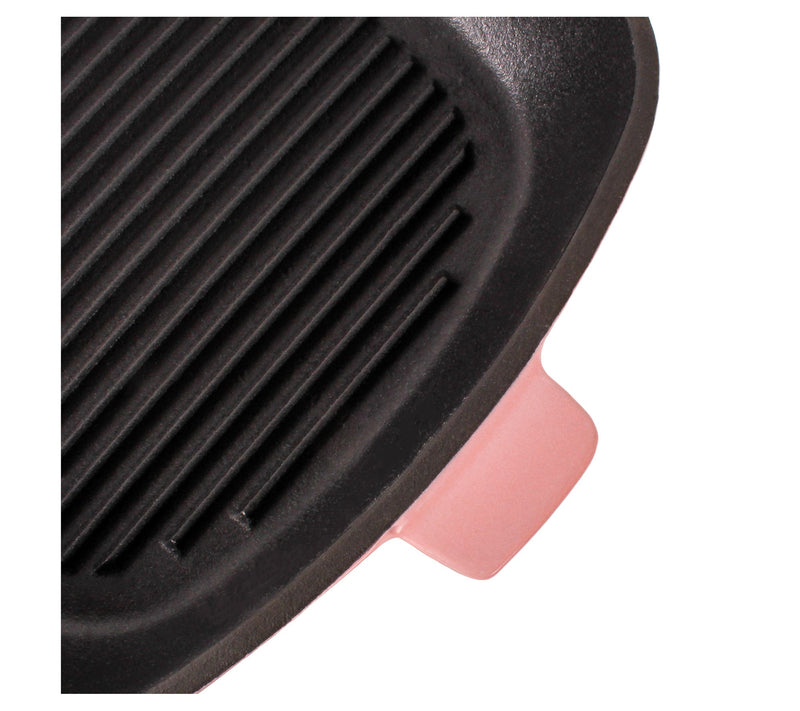 BergHOFF Neo 3Pc Cast Iron Grill Pan & Round Dutch Oven Set — View 18