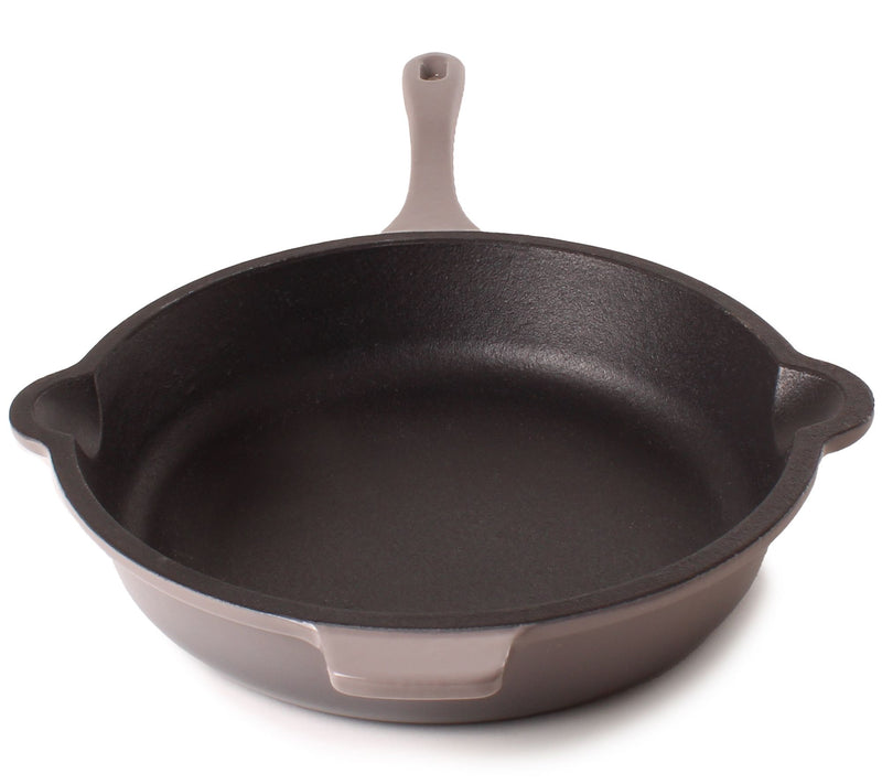 BergHOFF Neo 2P c Cast Iron 10" Fry Pan & 11" Grill Pan Set — View 12