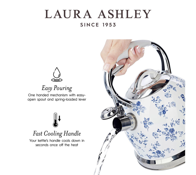 VQ Laura Ashley 10-Cup Stove Top Kettle — View 14