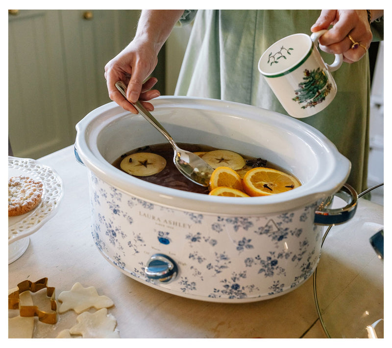 Laura Ashley Stainless Steel 6.5 Qt Slow Cooker — View 10