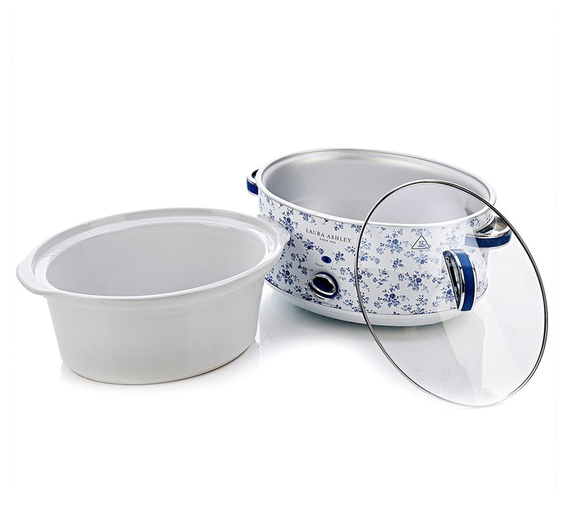 Laura Ashley Stainless Steel 6.5 Qt Slow Cooker — View 9