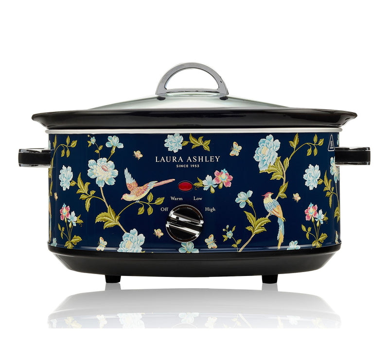Laura Ashley Stainless Steel 6.5 Qt Slow Cooker — View 3