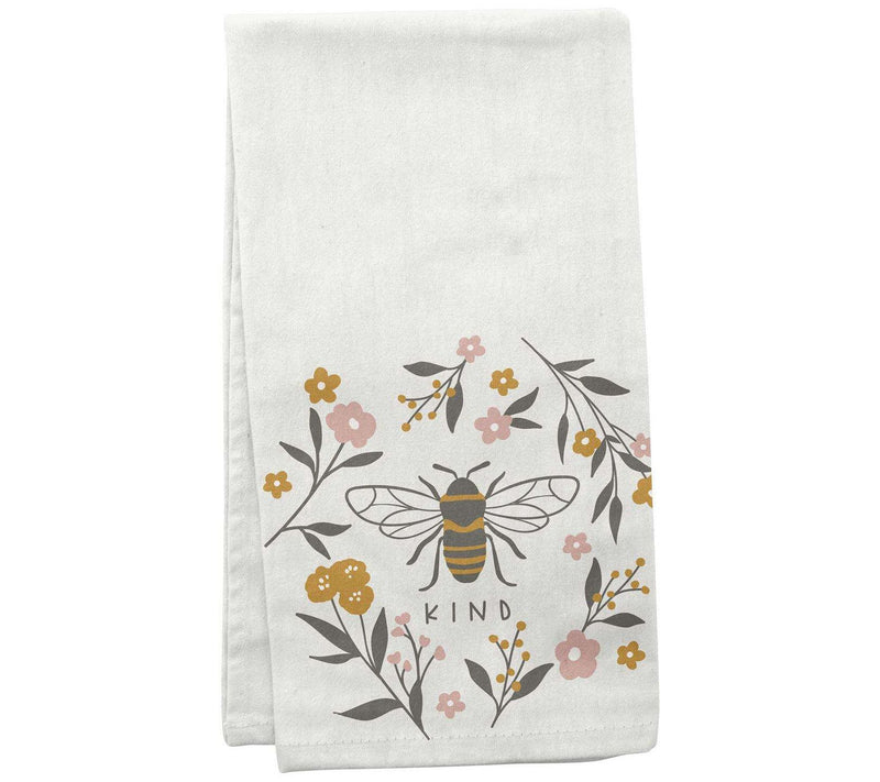 Karma Flora Tea Towel — Main view