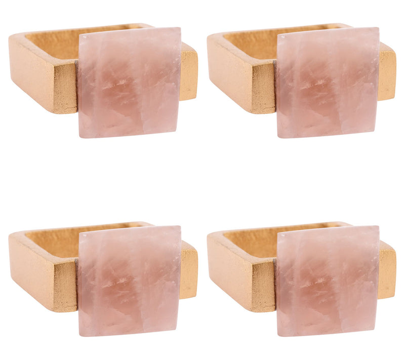 Karma Quartz Napkin Rings (Set of 4) — View 3