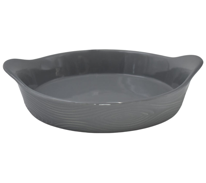 Temp-tations Woodland 10" Pie Plate with Handles — View 5