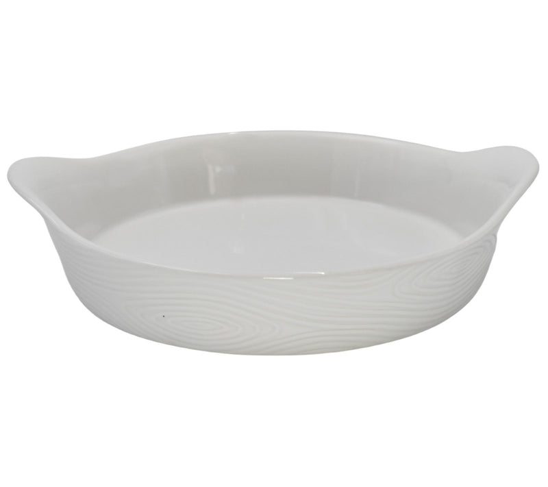 Temp-tations Woodland 10" Pie Plate with Handles — View 9