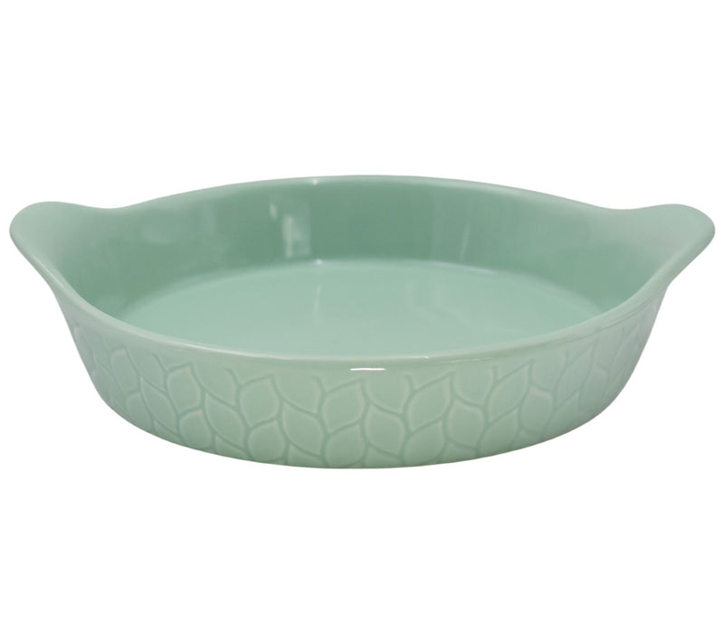 Temp-tations Carved Willow 10" Pie Plate with Handles — View 5