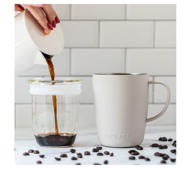 Vinglace Glass Lined Coffee Tumbler — View 2