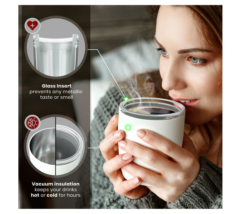Vinglace Glass Lined Coffee Tumbler — View 4