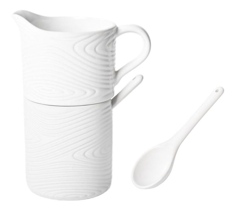 Temp-tations Woodland Stacking Cream & Sugar Set — View 9