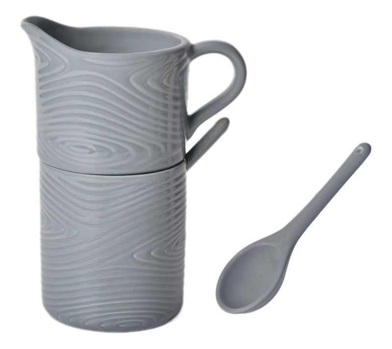 Temp-tations Woodland Stacking Cream & Sugar Set — View 5
