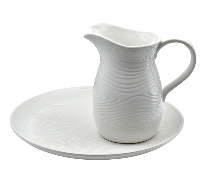 Temp-tations Woodland Nostalgic Pitcher and Platter Set — View 9