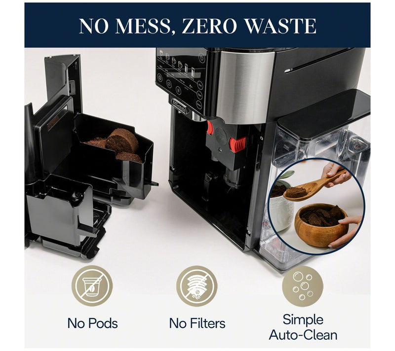 DeLonghi TrueBrew Automatic Drip Coffee Maker w/Thermal Carafe — View 4