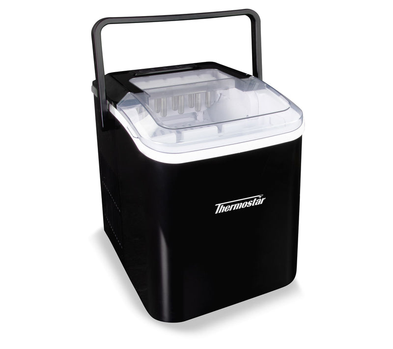 Thermostar Automatic 26-lb Portable IceMaker w/ Handle — View 14