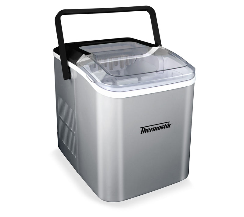 Thermostar Automatic 26-lb Portable IceMaker w/ Handle — View 15